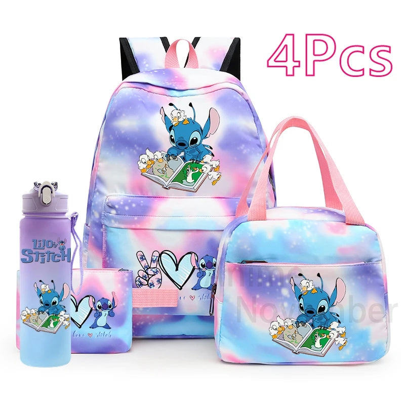 Lilo & Stitch 4PC Backpack Set