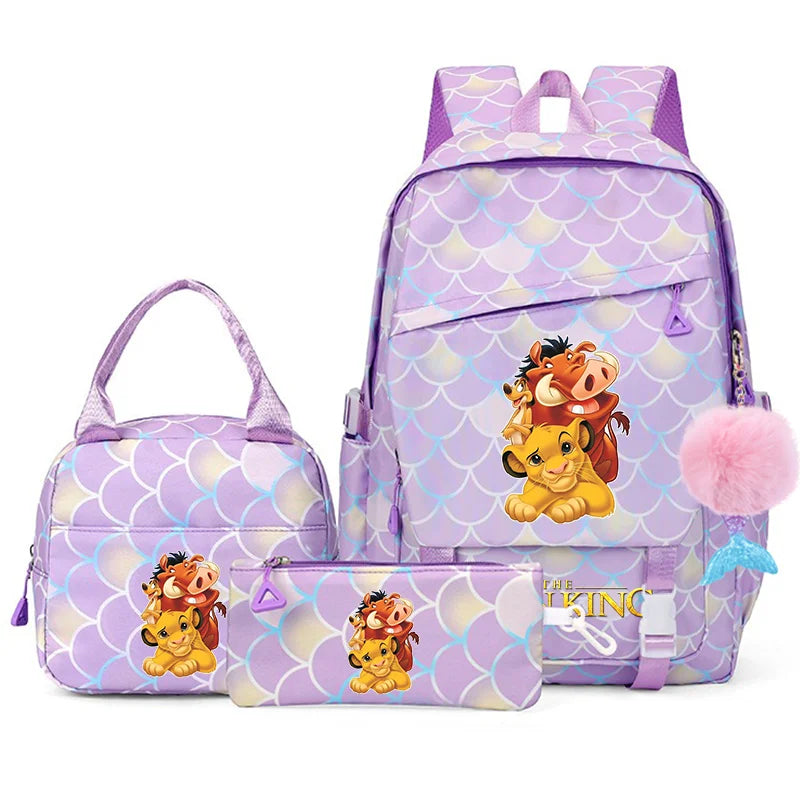 LionShimmer 3-in-1 Backpack Set