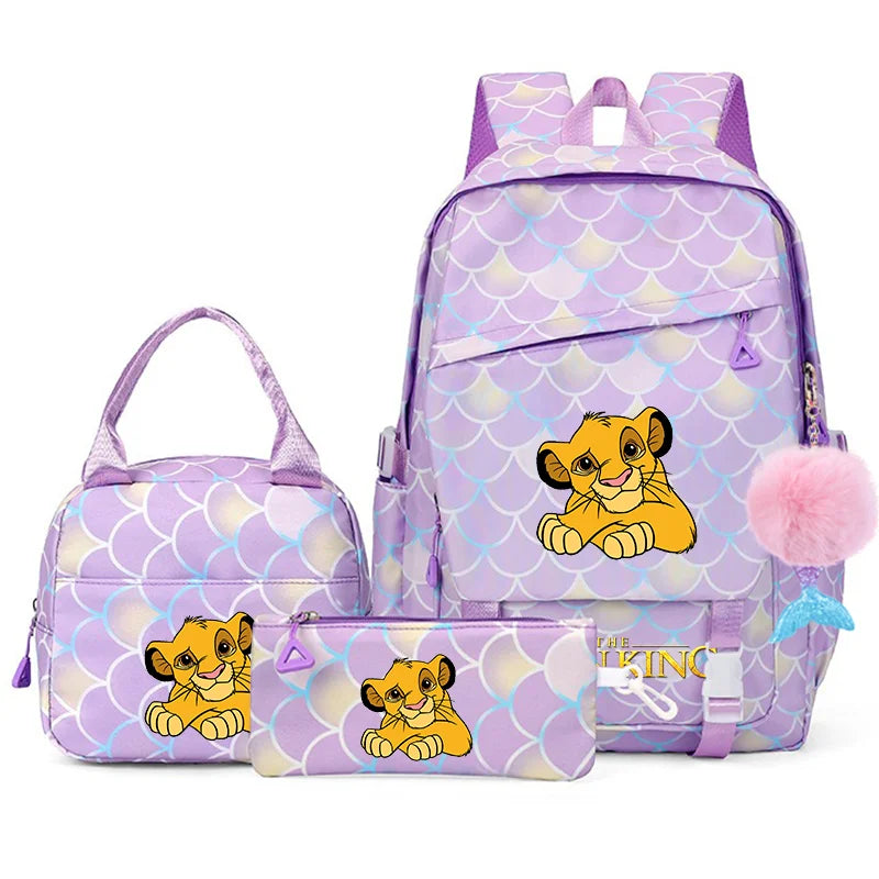 LionShimmer 3-in-1 Backpack Set
