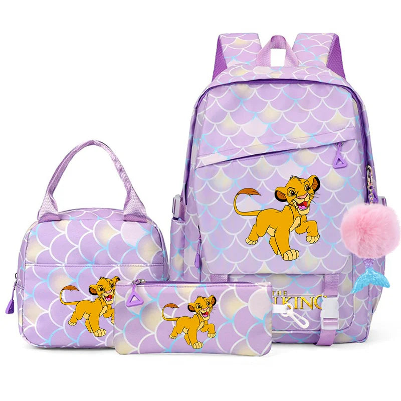 LionShimmer 3-in-1 Backpack Set