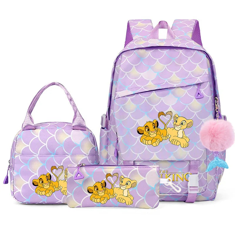 LionShimmer 3-in-1 Backpack Set