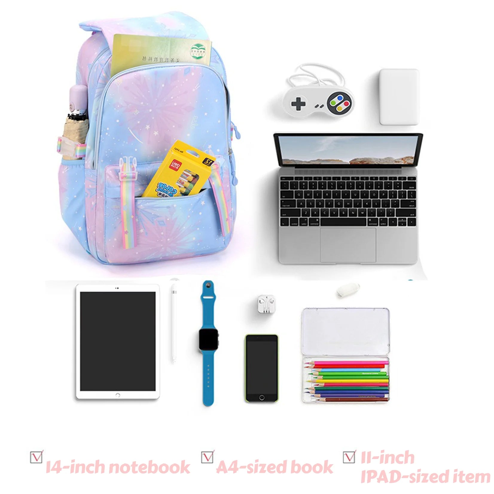 Little Twin Stars School Backpack