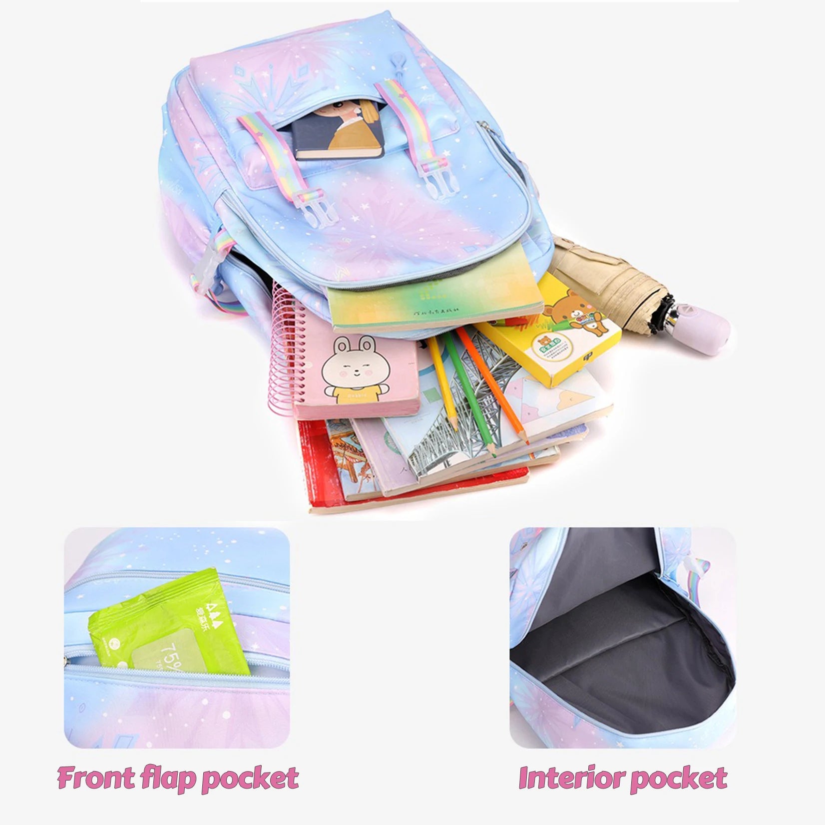 Little Twin Stars School Backpack