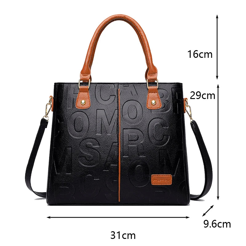 Luxury PU Leather Tote Bag