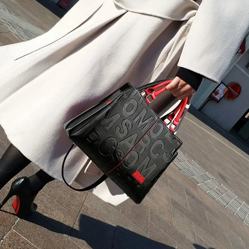 Luxury PU Leather Tote Bag