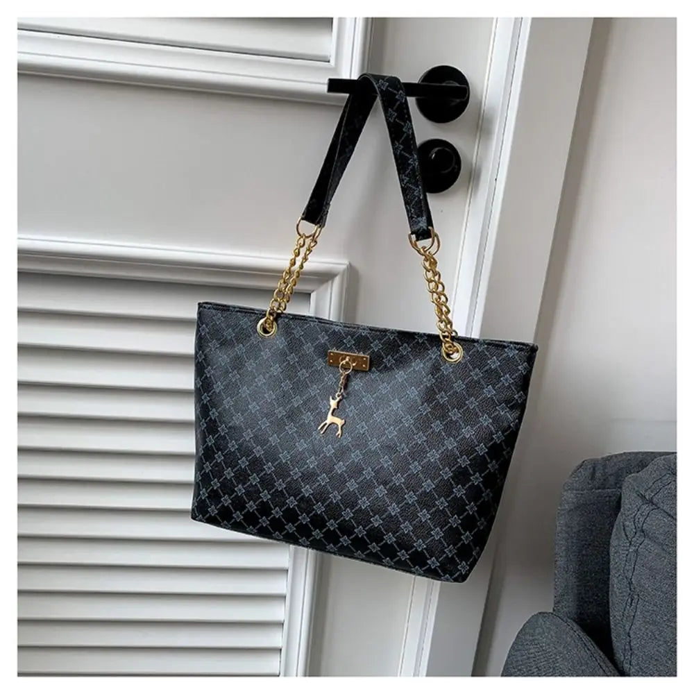 Luxury Print Tote Bag