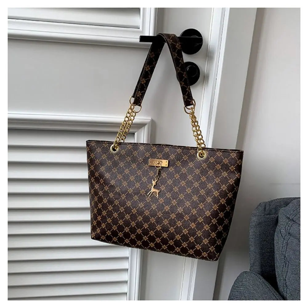 Luxury Print Tote Bag