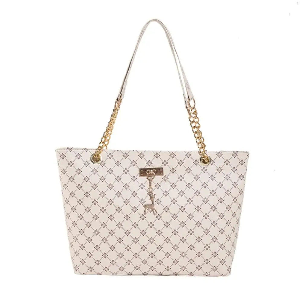 Luxury Print Tote Bag