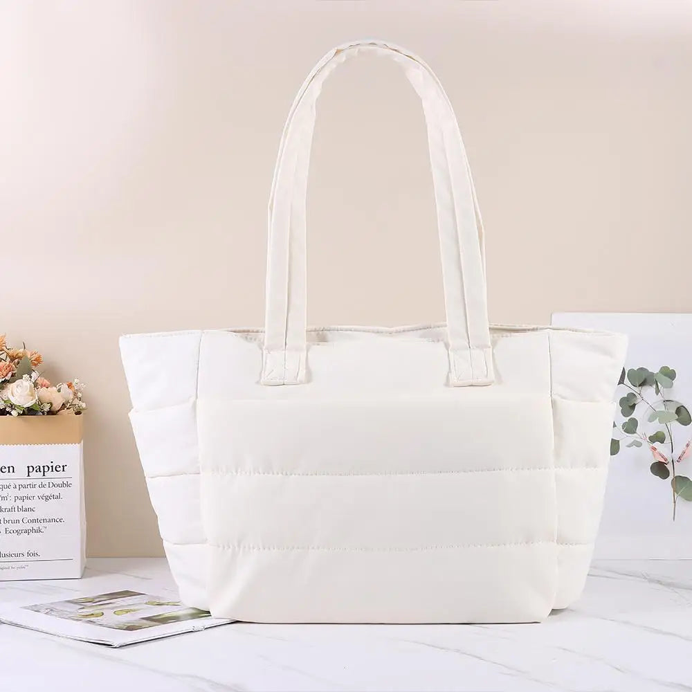 Messenger-Style Shoulder Tote Bag
