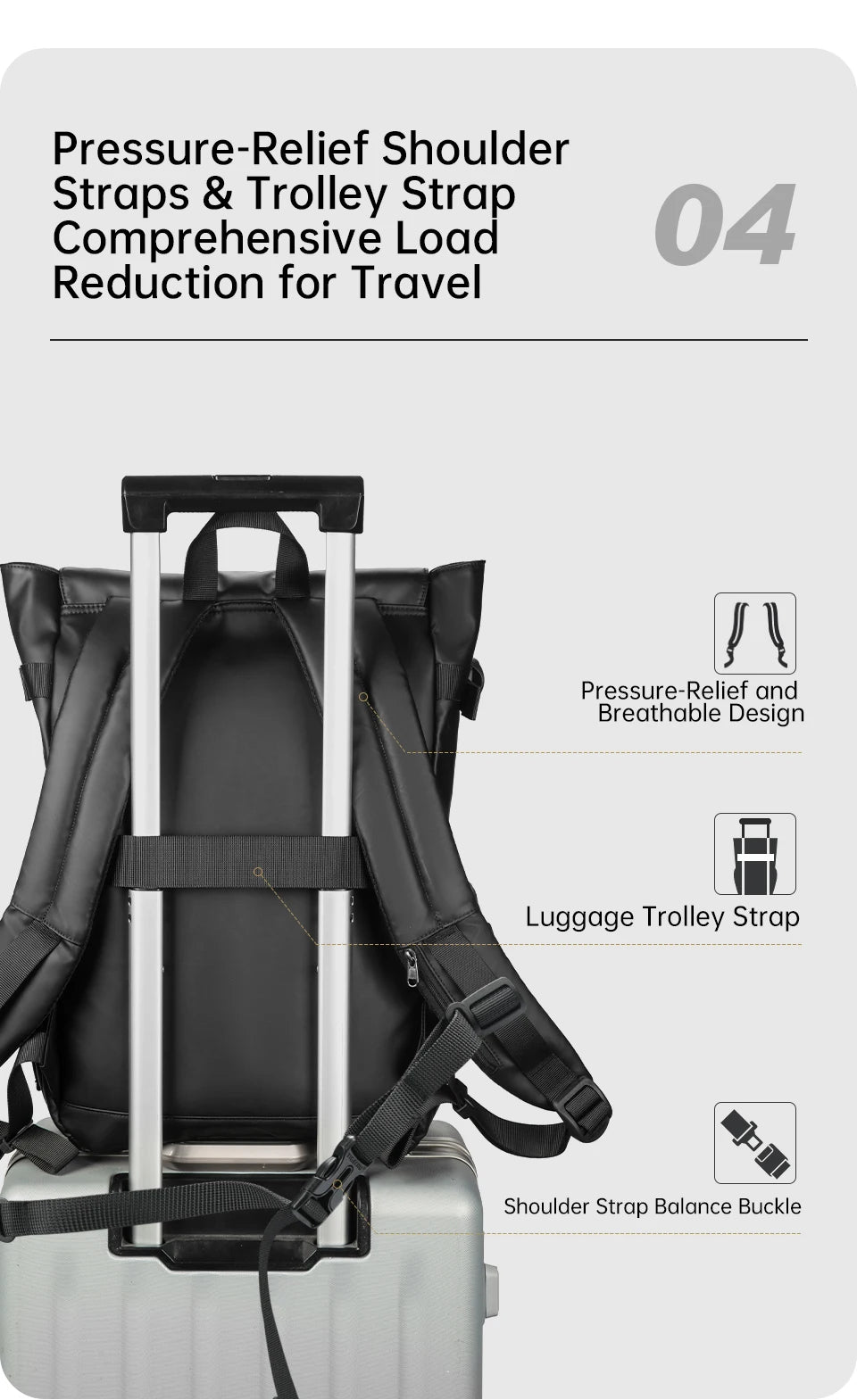 Modern Korean Style Backpack