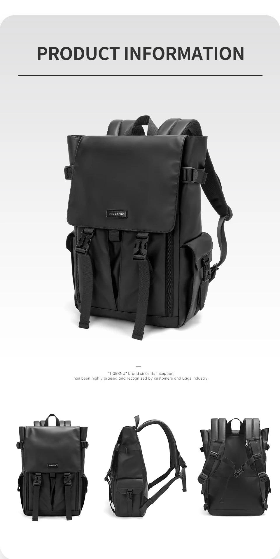 Modern Korean Style Backpack