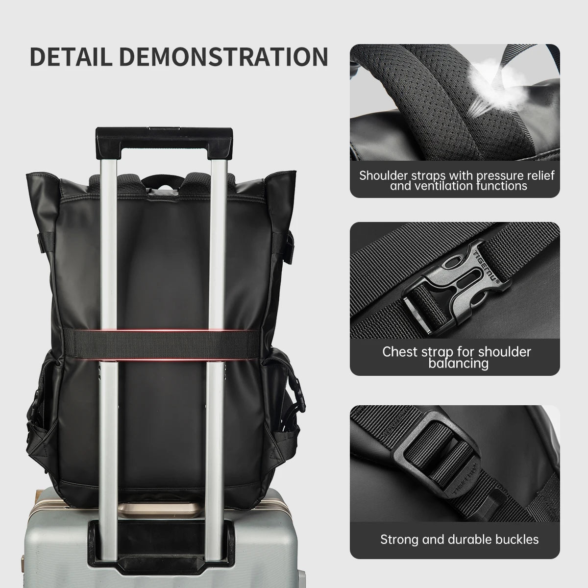 Modern Korean Style Backpack