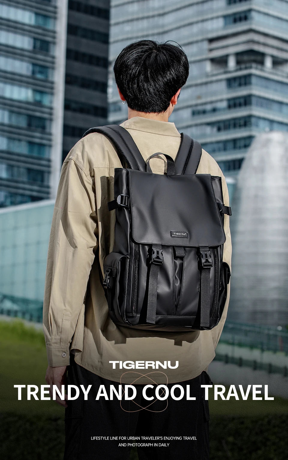 Modern Korean Style Backpack