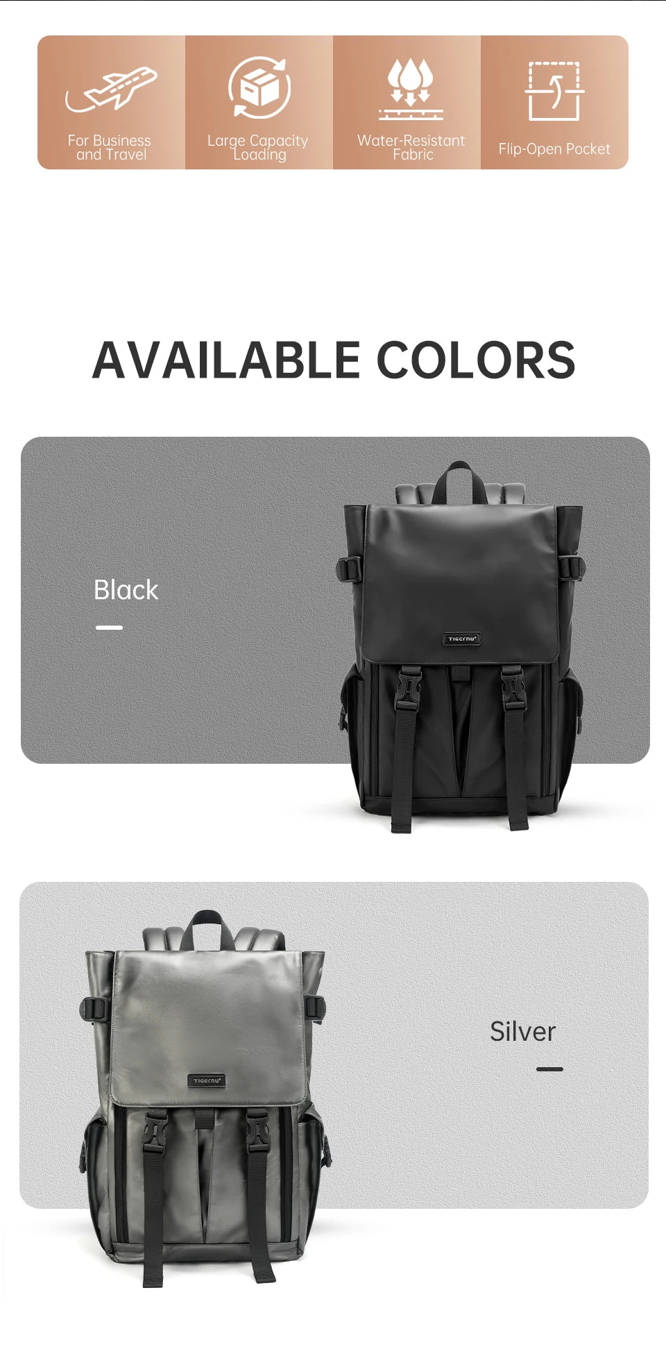 Modern Korean Style Backpack