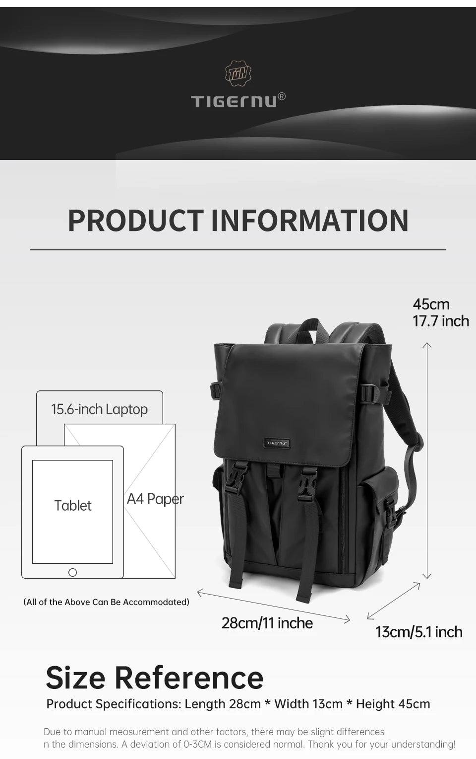 Modern Korean Style Backpack