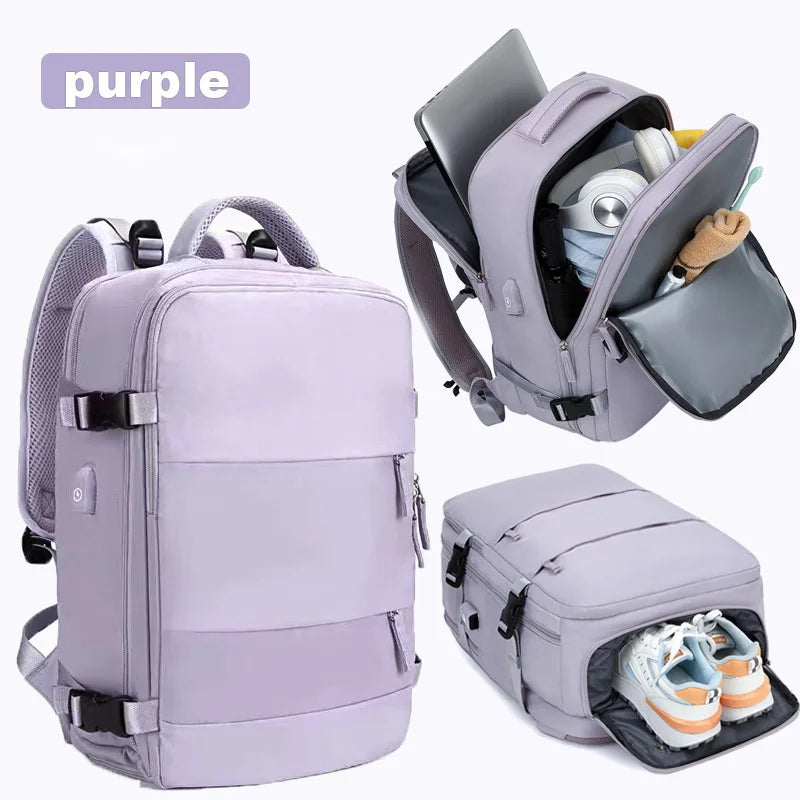 Multifunctional 40x25x20 Travel Backpack