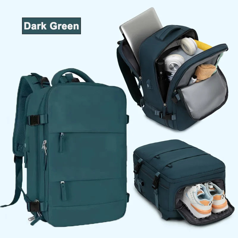 Multifunctional 40x25x20 Travel Backpack
