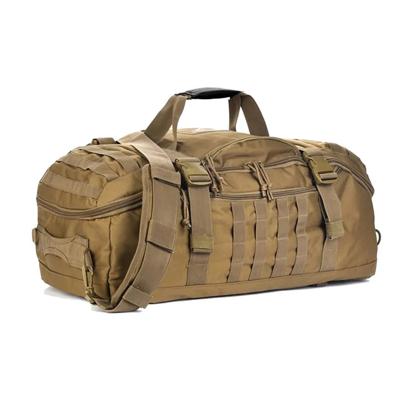 Multifunctional Camouflage Backpack & Travel Duffel Bag