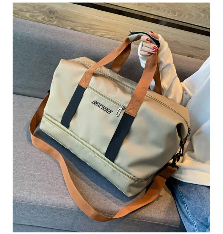 Portable Travel Gym & Fitness Duffle Bag