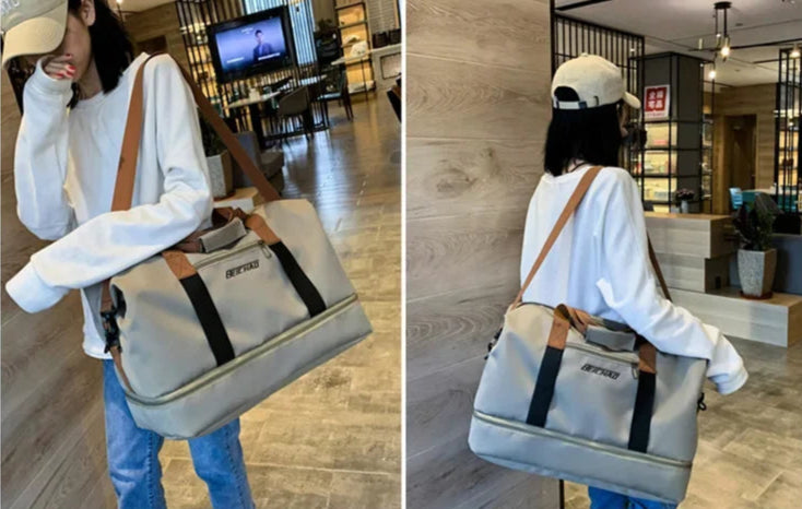 Portable Travel Gym & Fitness Duffle Bag