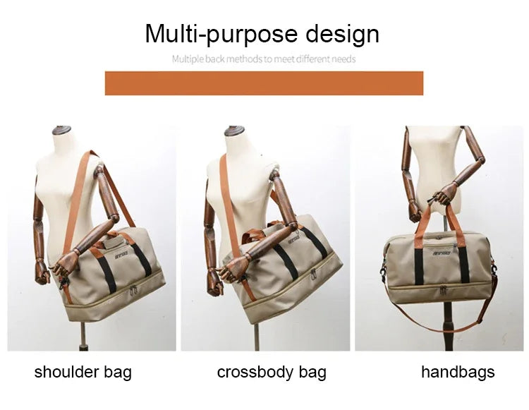 Portable Travel Gym & Fitness Duffle Bag