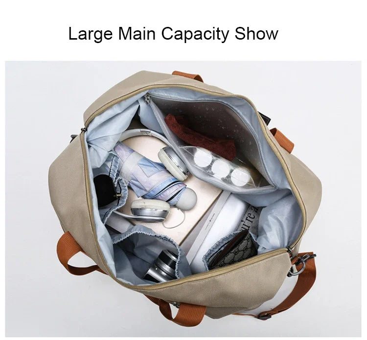 Portable Travel Gym & Fitness Duffle Bag