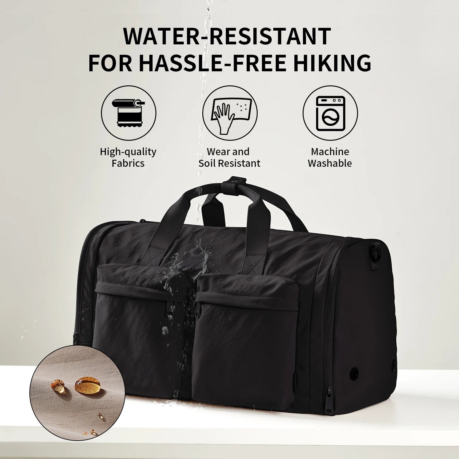 Portable Weekend Travel Duffel Bag