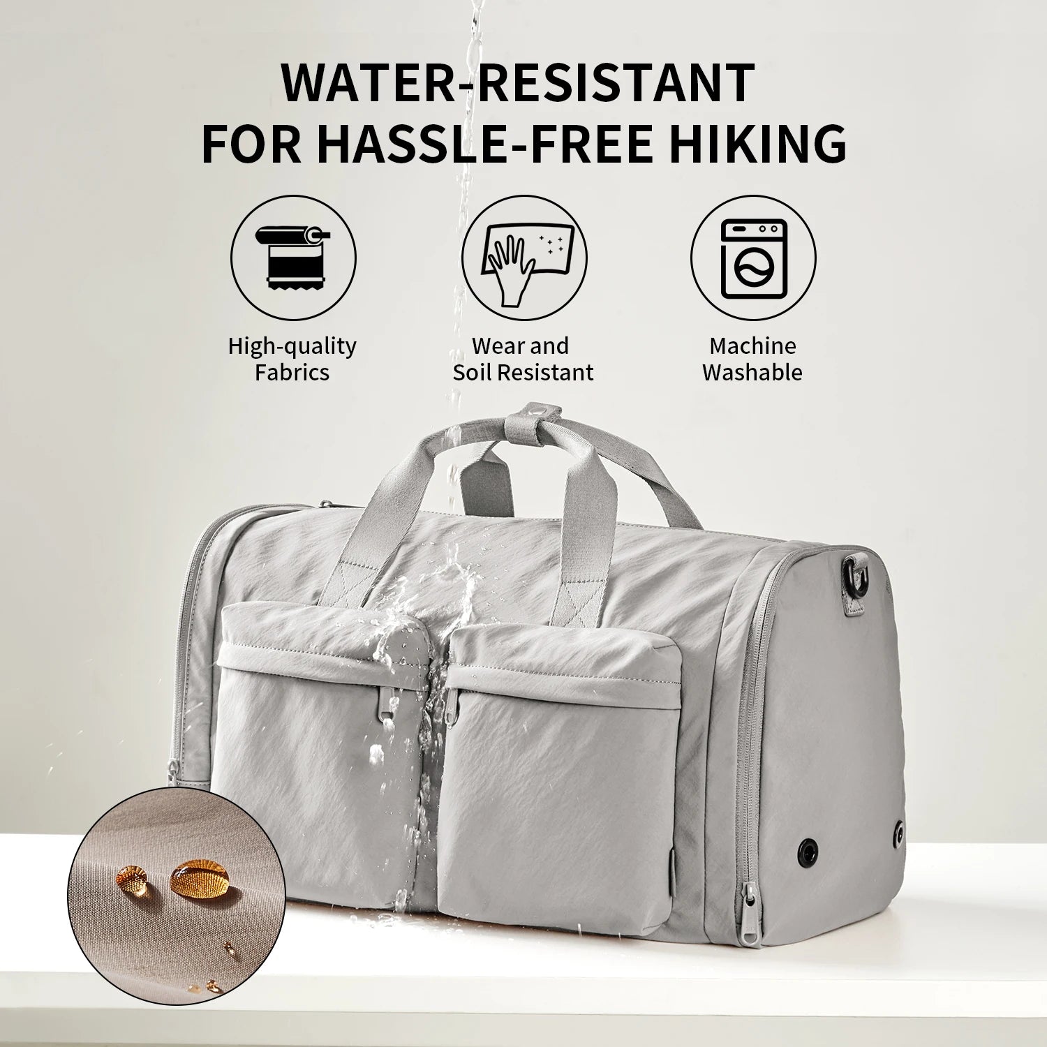 Portable Weekend Travel Duffel Bag