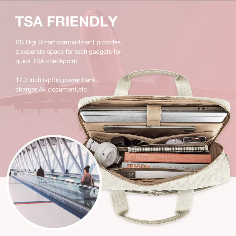 Premium 17.3" Laptop Briefcase