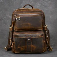 Premium Leather Backpack