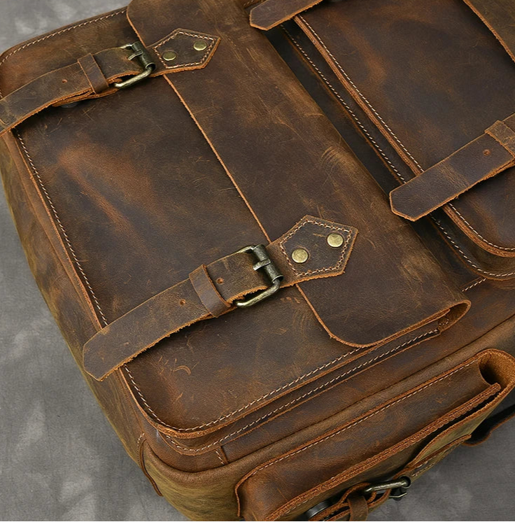 Premium Leather Backpack
