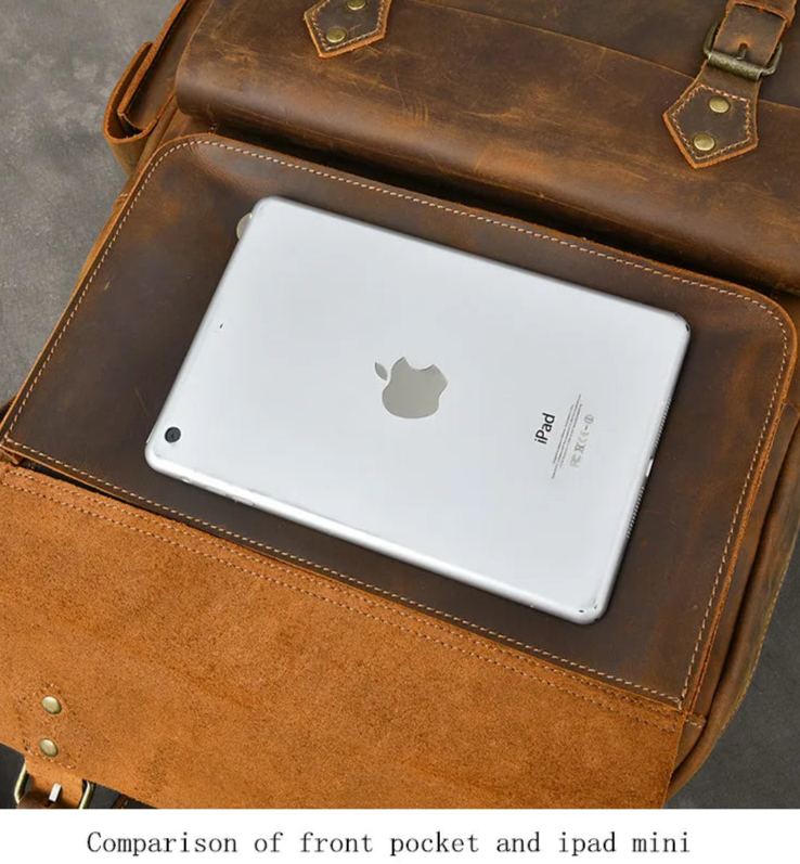 Premium Leather Backpack