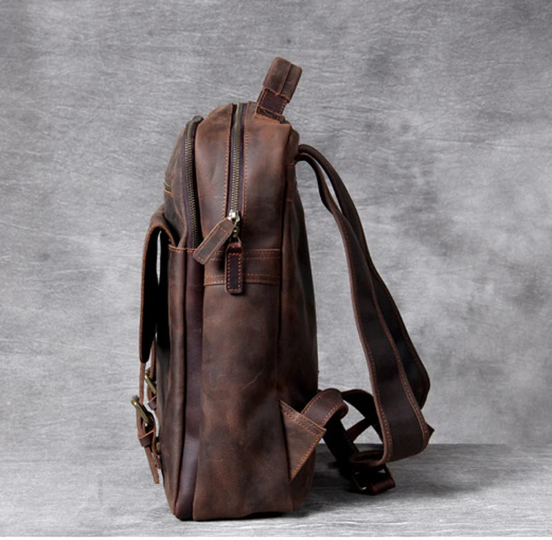 Premium Leather Backpack
