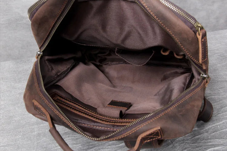 Premium Leather Backpack