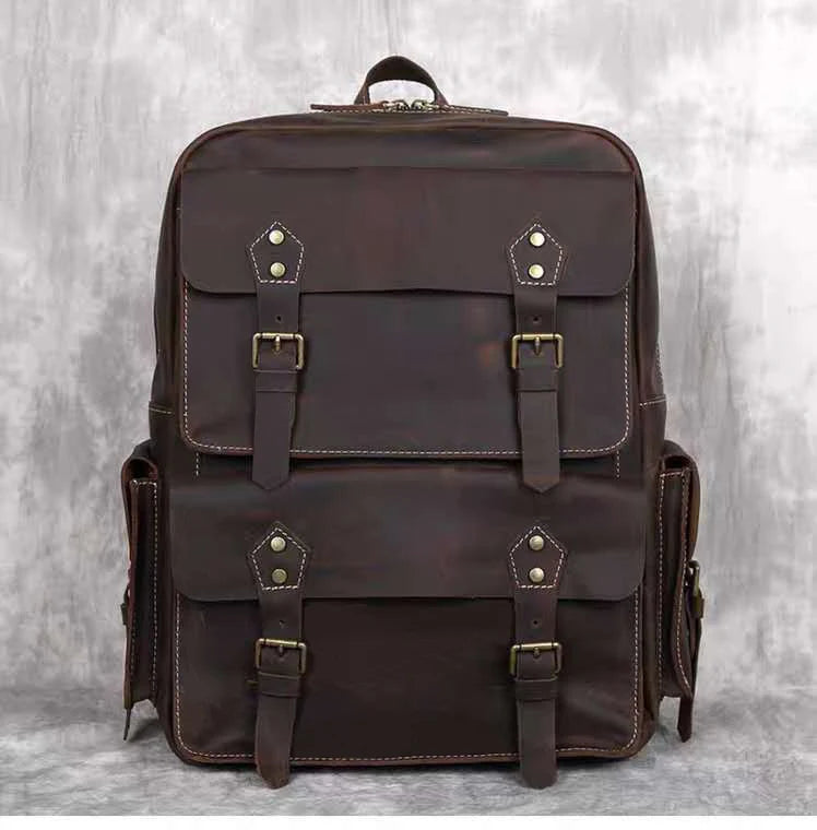 Premium Leather Backpack