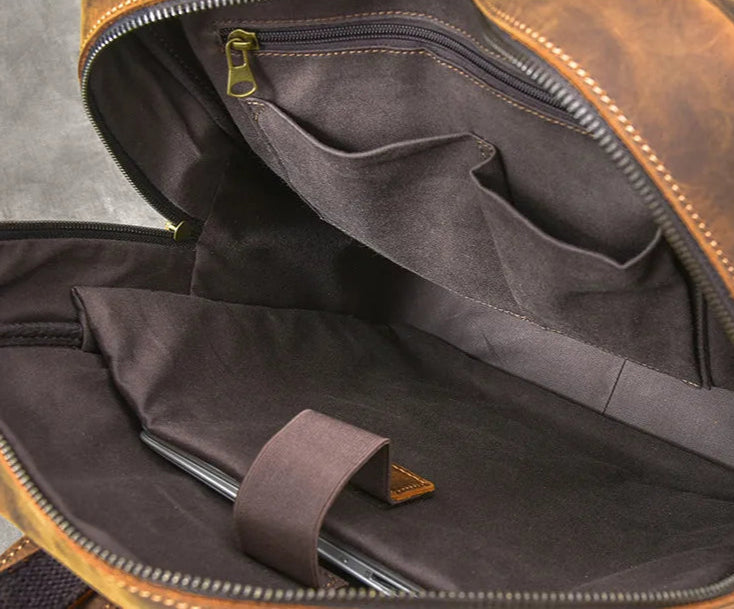 Premium Leather Backpack