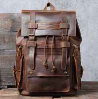 Premium Leather Backpack