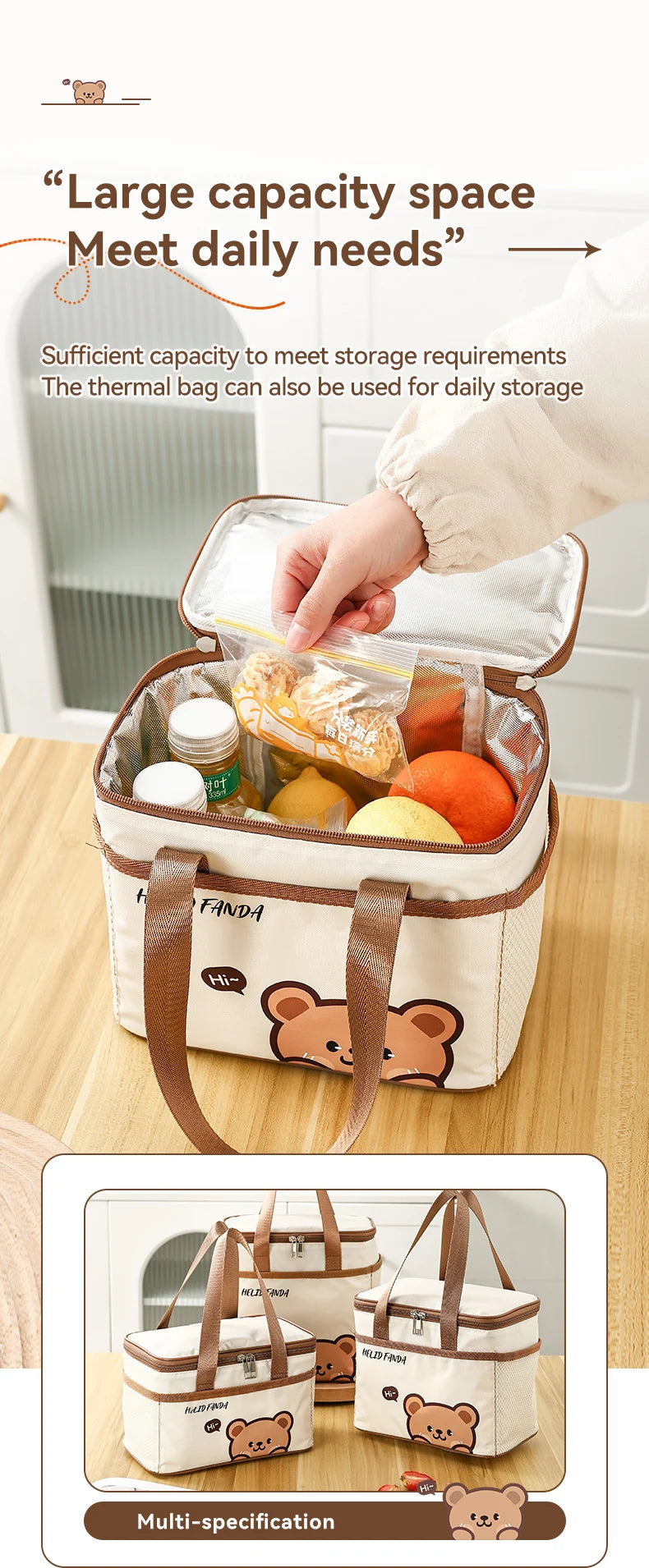 Premium Tote Lunch Bag