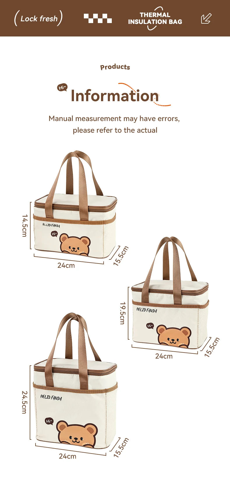 Premium Tote Lunch Bag