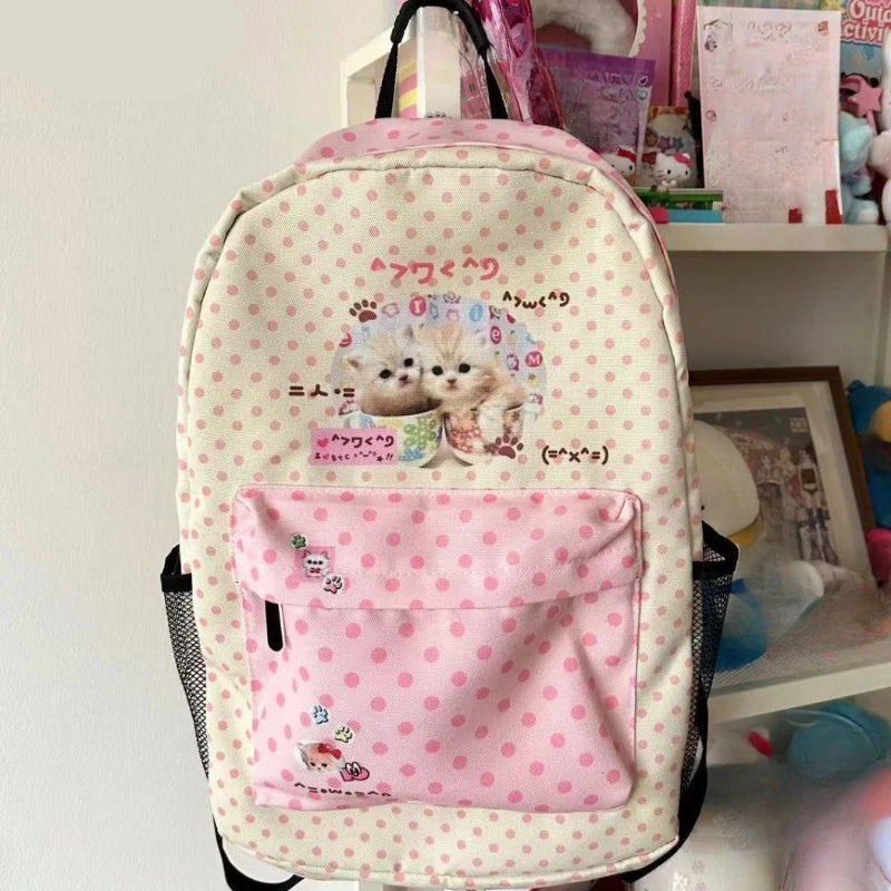 Preppy Cat Backpack