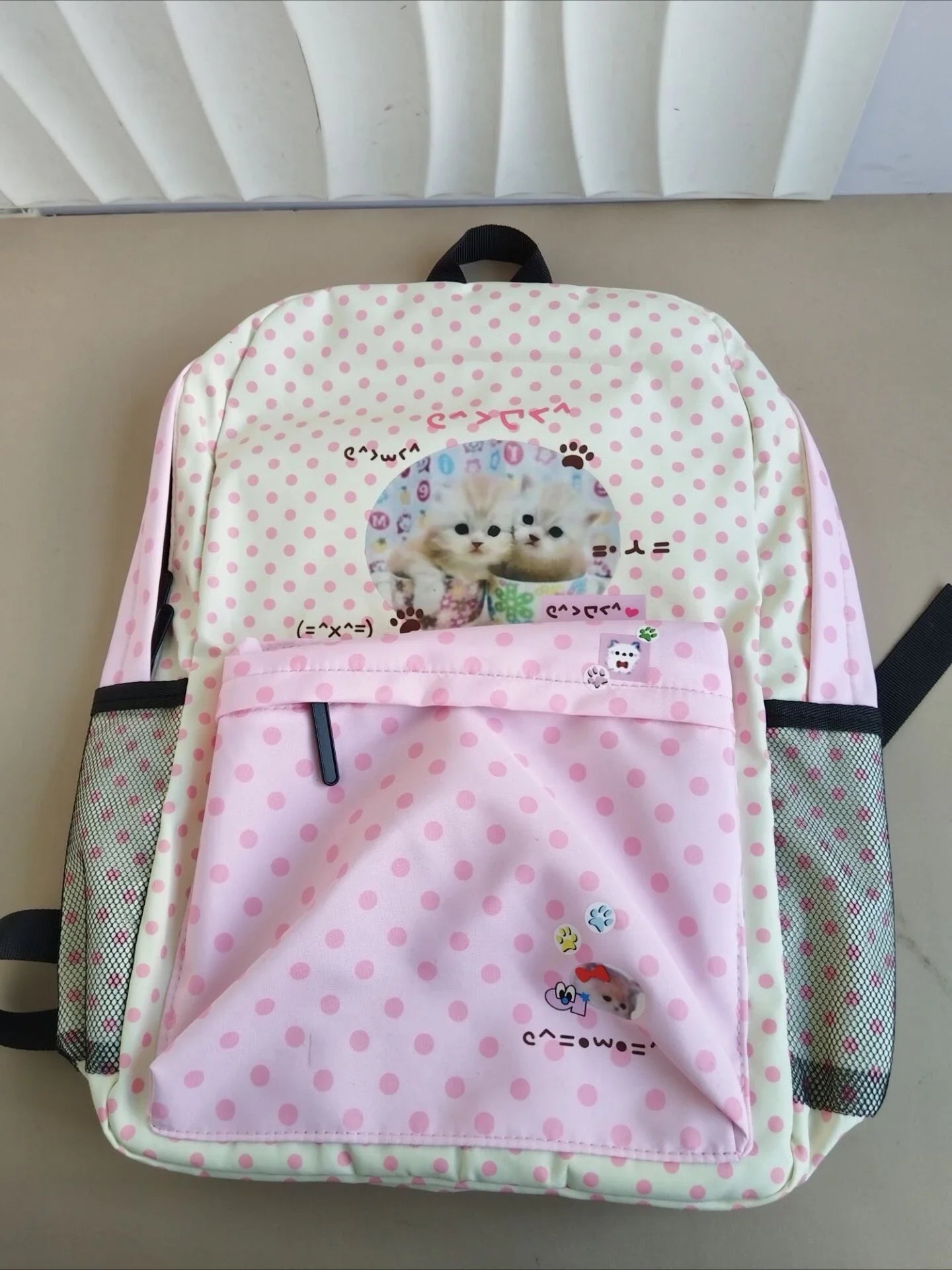 Preppy Cat Backpack