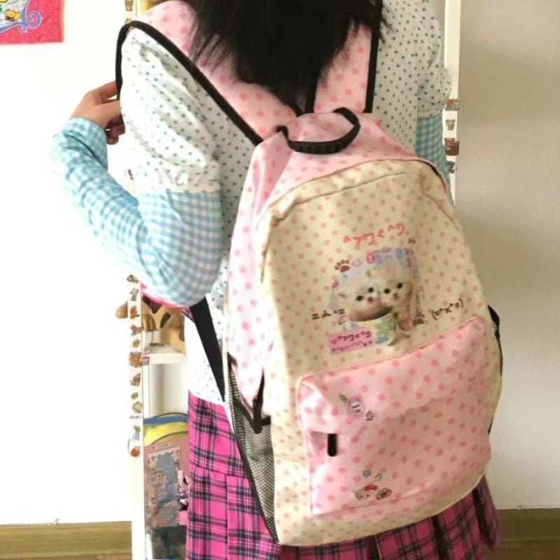 Preppy Cat Backpack