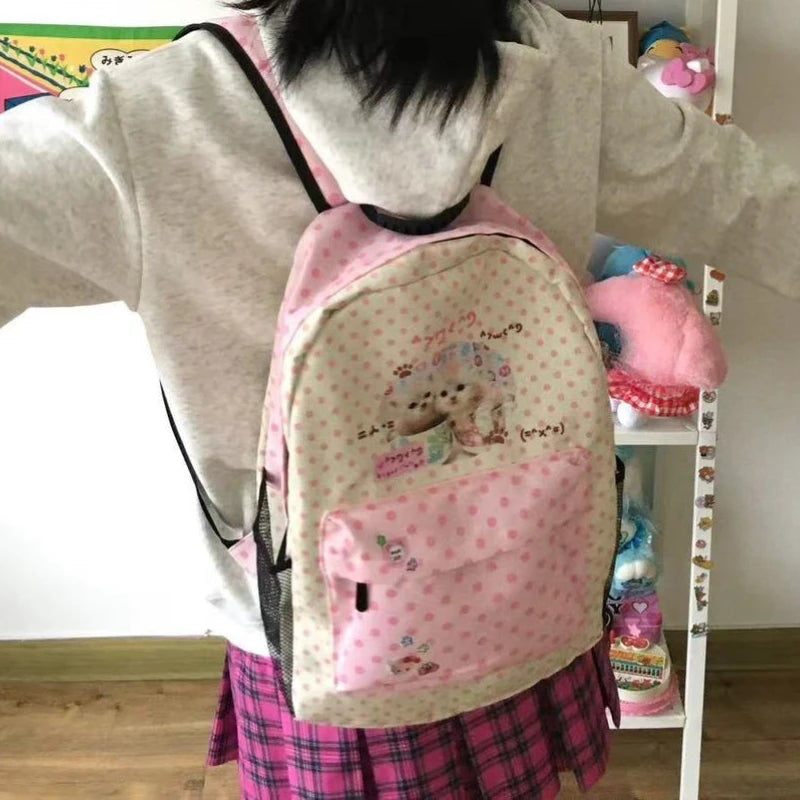 Preppy Cat Backpack