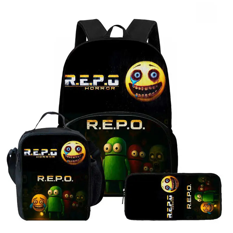 R.E.P.O. 3-in-1 Kids Backpack Set