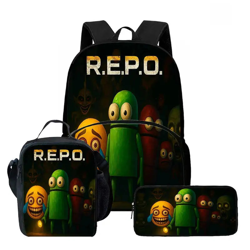R.E.P.O. 3-in-1 Kids Backpack Set
