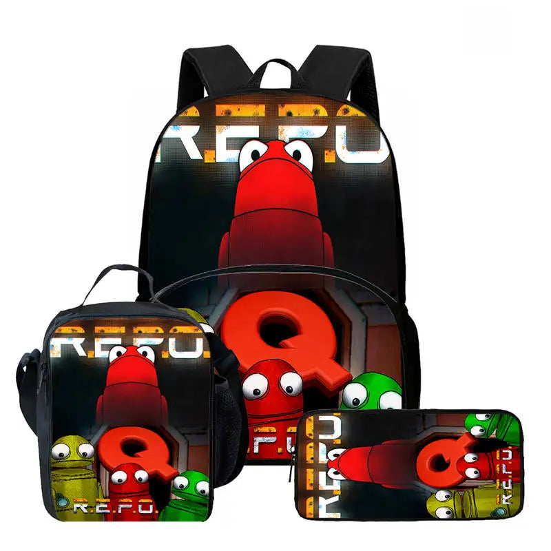 R.E.P.O. 3-in-1 Kids Backpack Set