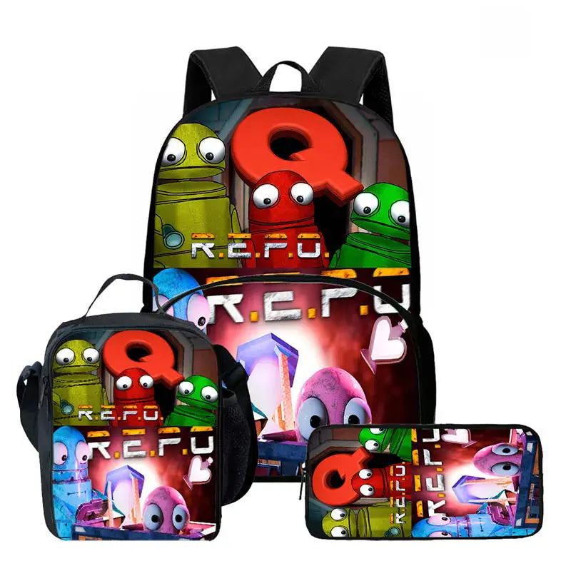 R.E.P.O. 3-in-1 Kids Backpack Set