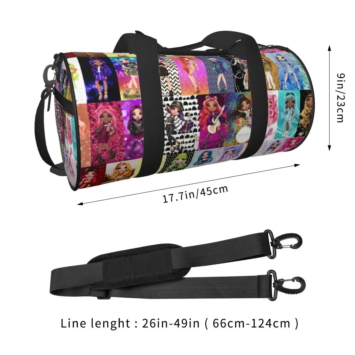 Rainbow-theme Yoga Mat Bag