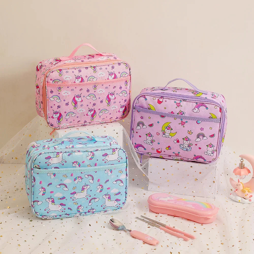Rainbow Unicorn Lunch Bag