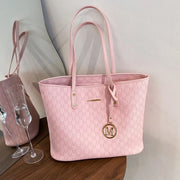 Retro Leather Shoulder Tote Bag